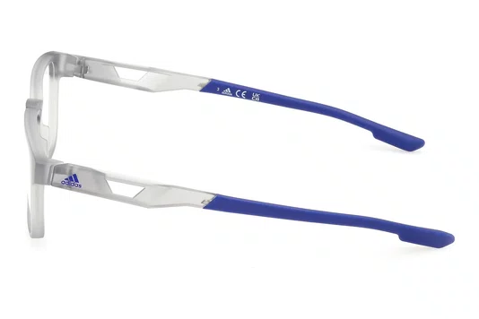 Armação para Óculos Adidas Masculina Cinza Fosco