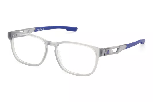 Armação para Óculos Adidas Masculina Cinza Fosco
