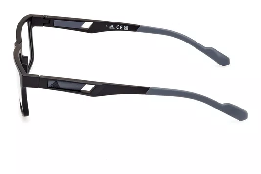 Armação para Óculos Adidas Masculina Preto Fosco