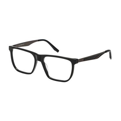 Armação para Óculos Aramis Masculina Preto Brilho