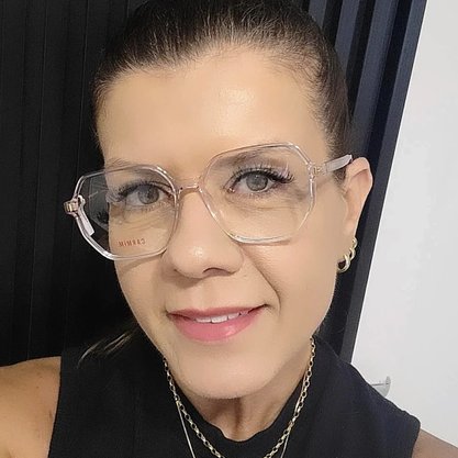 Armação para Óculos Carmim Feminina Cristal Rosa