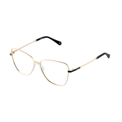 Armação para Óculos Carmim Feminina Dourada