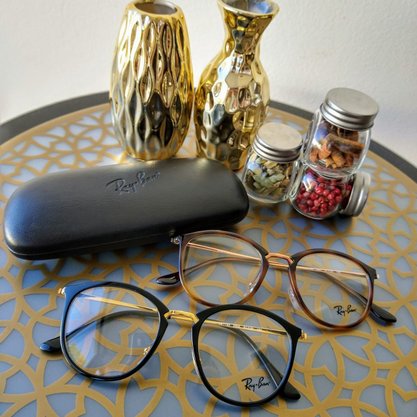 Armação para Óculos Ray Ban Preto