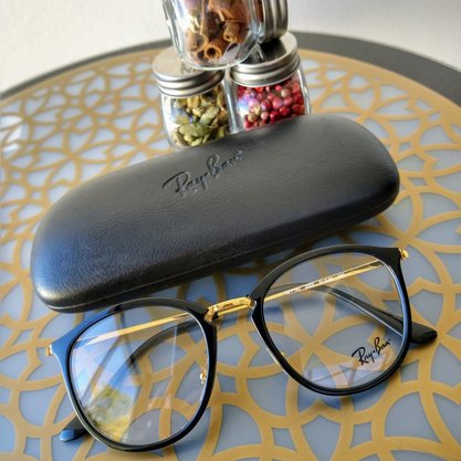 Armação para Óculos Ray Ban Preto
