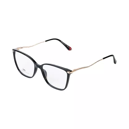Armação para Óculos Emporio Glasses Feminina Preta