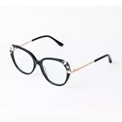 Armação para Óculos Emporio Glasses Preta