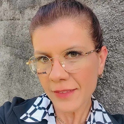 Armação para Óculos Just Cavalli Feminina Dourada