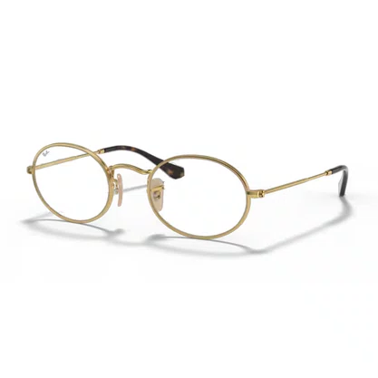 Armação para Óculos Ray Ban Dourado