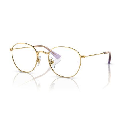 Armação para Óculos Ray Ban Feminina Dourada
