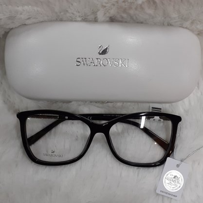Armação para Óculos Swarovski Preto