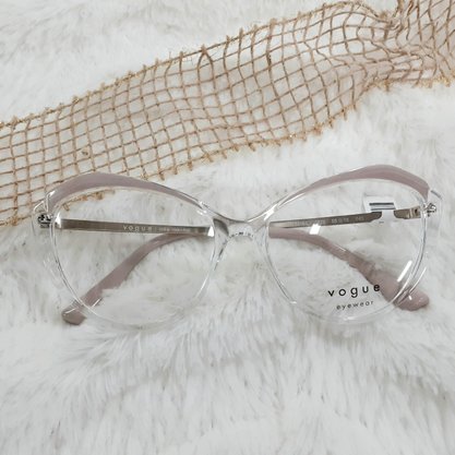 Armação para Óculos Vogue Cristal