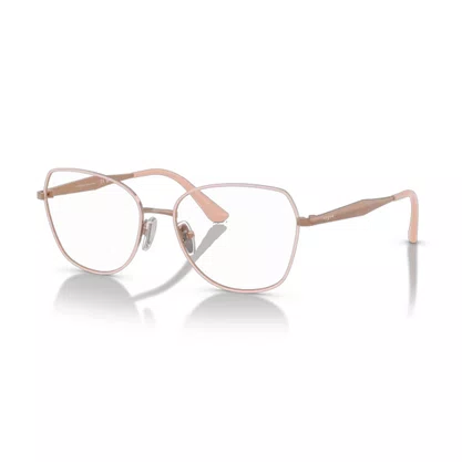 Armação para Óculos Vogue Feminina Rose e Dourado
