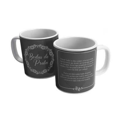 Conjunto 2 Canecas Bodas de Casamento
