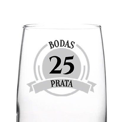 Conjunto 2 Taças Bodas de Casamento