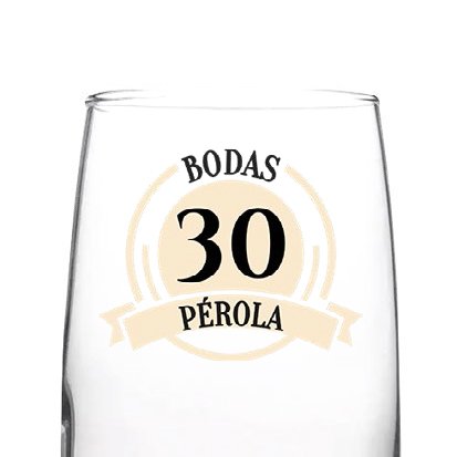 Conjunto 2 Taças Bodas de Casamento
