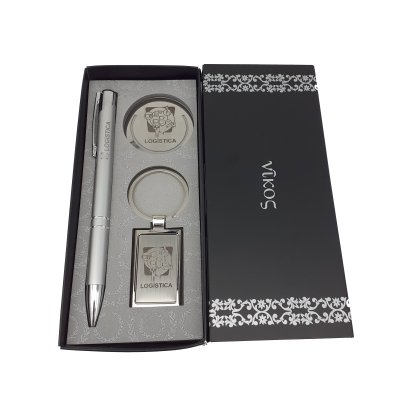 Kit Formatura Caneta/chaveiro/marca Página