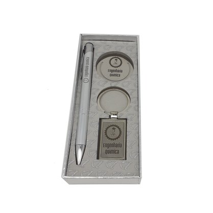 Kit Formatura Caneta/chaveiro/marca Página