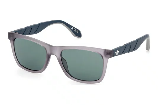 Óculos Solar Adidas Masculino Chumbo e Verde Fosco