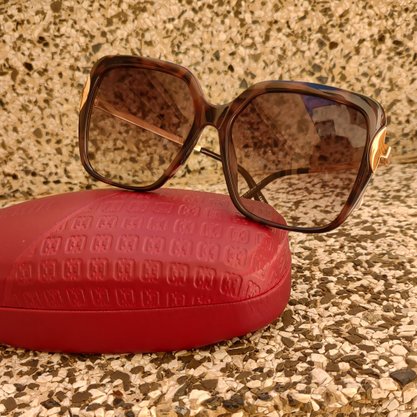 Óculos Solar Carmim Feminino Marrom e Rose
