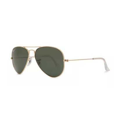 Óculos Solar Ray Ban Aviador Unissex Dourado