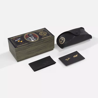 Óculos Solar Ray Ban By A$ap Rocky Feminino Preto