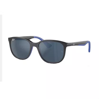 Óculos Solar Ray Ban Infantil Cinza e Azul