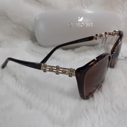 Óculos Solar Swarovski Marrom