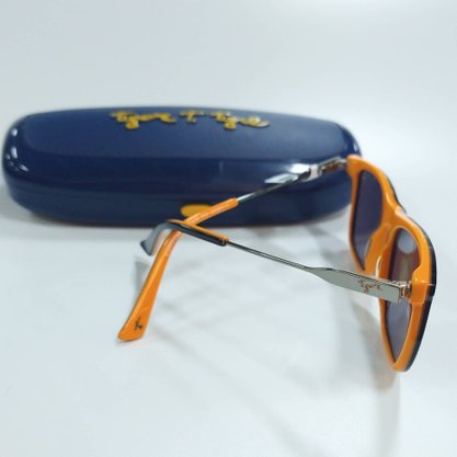Óculos Solar Tigor Infantil Azul e Amarelo