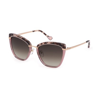 Óculos Solar Yalea Marion Feminino Havana Rosa