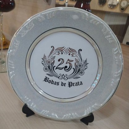 Prato Diceart Bodas de Prata