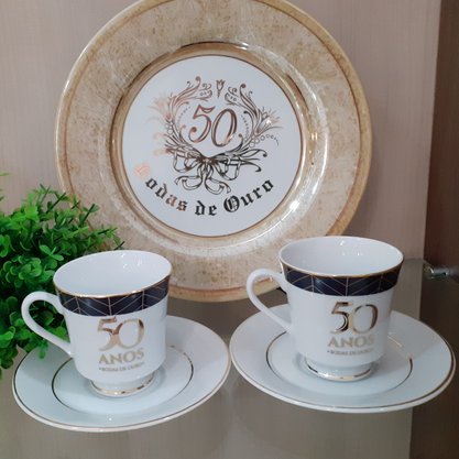 Prato Diceart Barroco Bodas de Ouro