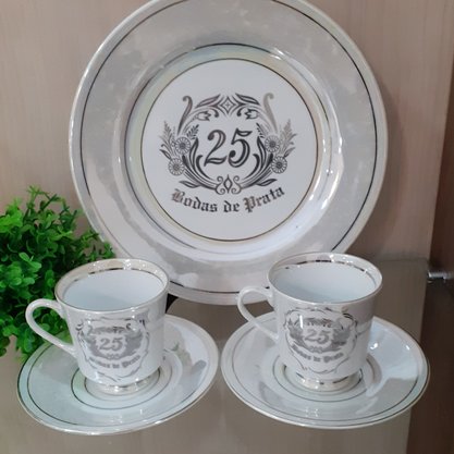 Prato Diceart Bodas de Prata