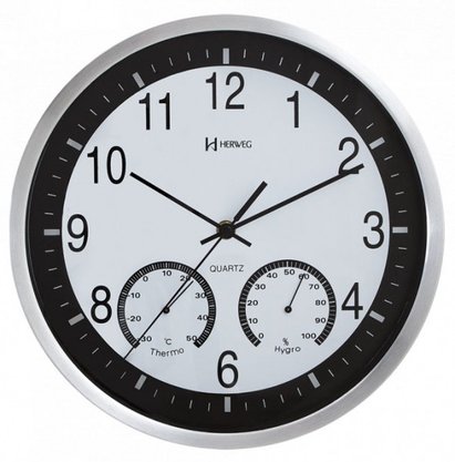 Relógio de Parede Herweg Higrômetro