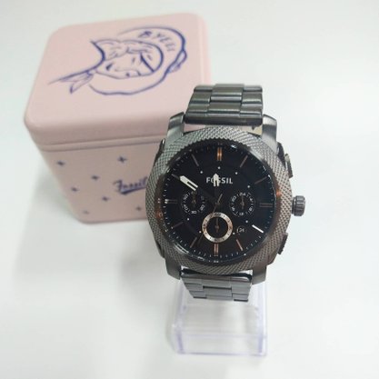 Relógio Fossil Masculino Multifunção Grafite