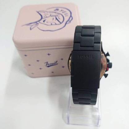 Relógio Fossil Masculino Multifunção Preto Fosco