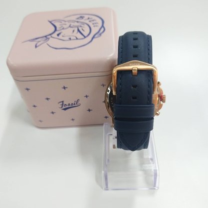 Relógio Fossil Masculino Multifunção Rose e Azul