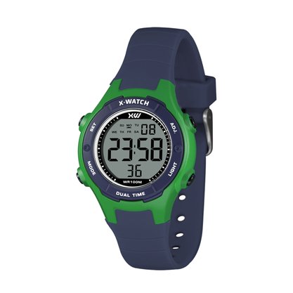Relógio Lince Infantil Digital Azul e Verde