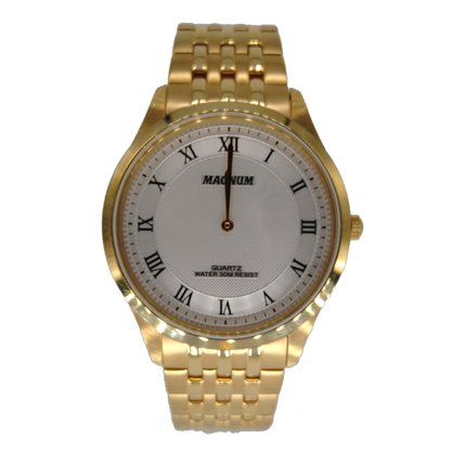 Relógio Magnum Masculino Dourado