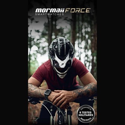 Relógio Mormaii Force Smartwatches Preto