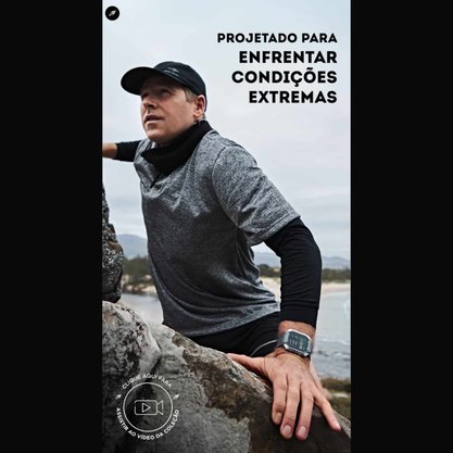 Relógio Mormaii Force Smartwatches Preto