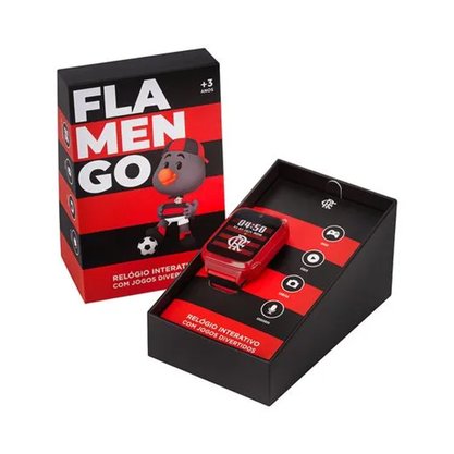 Relógio Technos Infantil Flamengo Jogos Divertidos