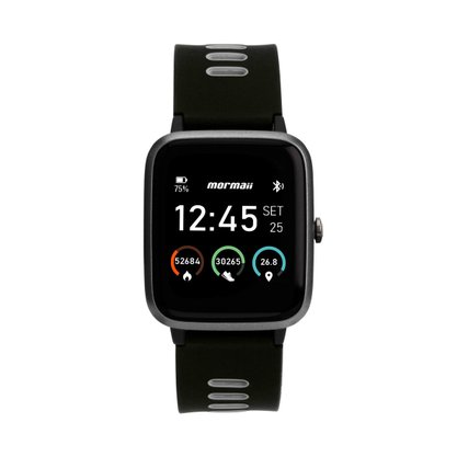 Relógio Mormaii Smartwatch Life Gps Preto