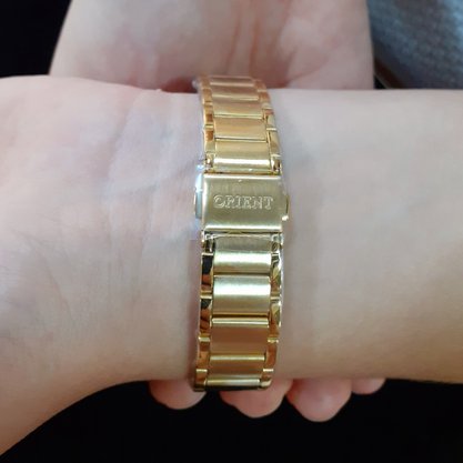 Relógio Orient Feminino Dourado Eternal