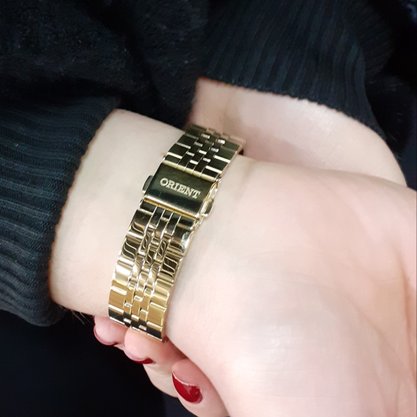Relógio Orient Feminino Eternal Dourado