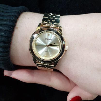 Relógio Orient Feminino Eternal Dourado