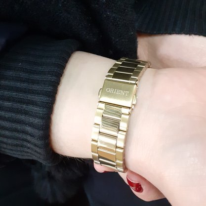 Relógio Orient Feminino Eternal Dourado
