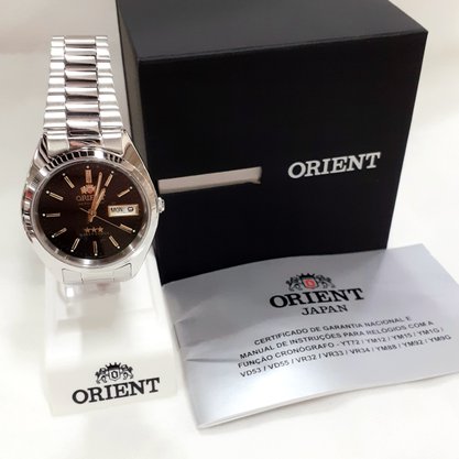 Relógio Orient Masculino Aço Automático