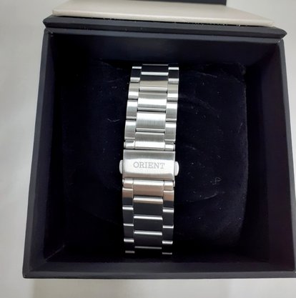 Relógio Orient Masculino Aço Cronógrafo