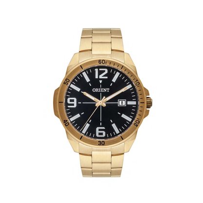 Relógio Orient Masculino Dourado Sport