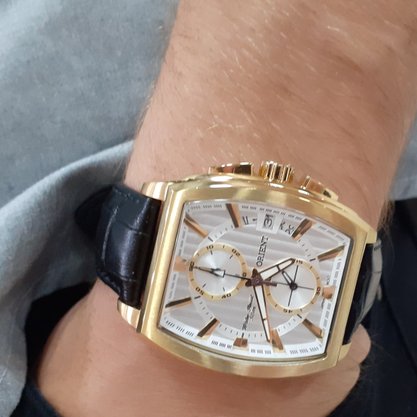 Relógio Orient Masculino Eternal Dourado